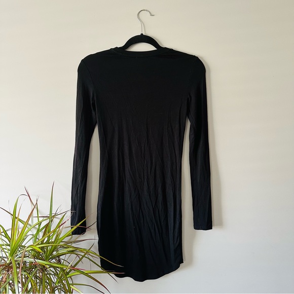 Long Sleeve Midi black dress from Garage - Picture 3 of 3